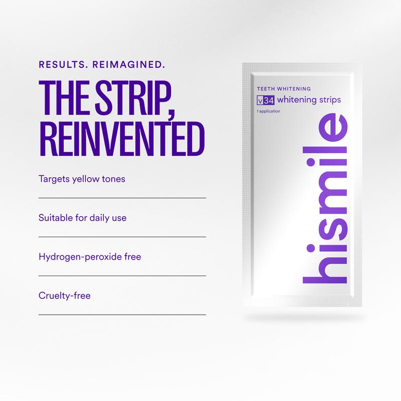 SolvynMT Purple Teeth Whitening Strips